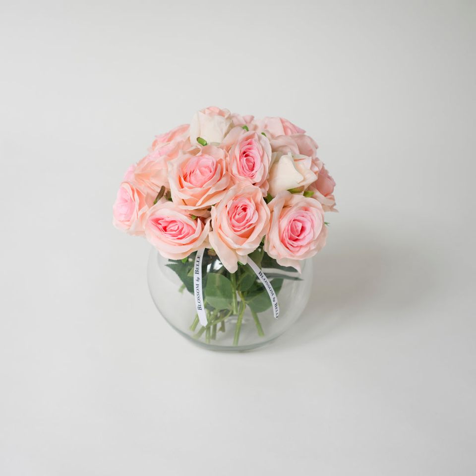 The Light Pink Rose Bowl - Small