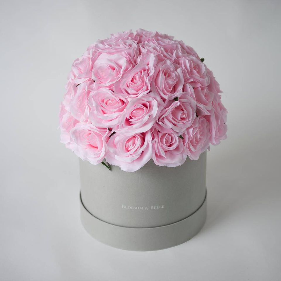 The Pink Rose Hat Box